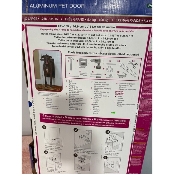 XL Petsafe pet door - Picture 4 of 6